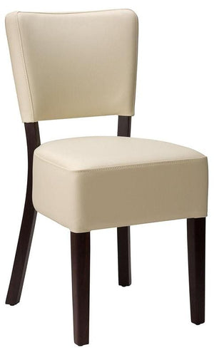 white dining chair
