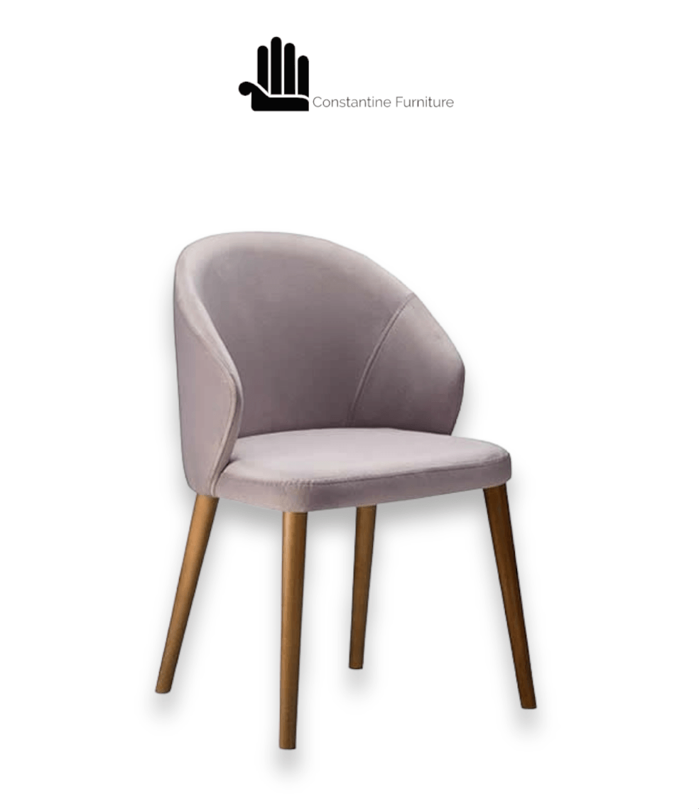 upholstered dining armchair