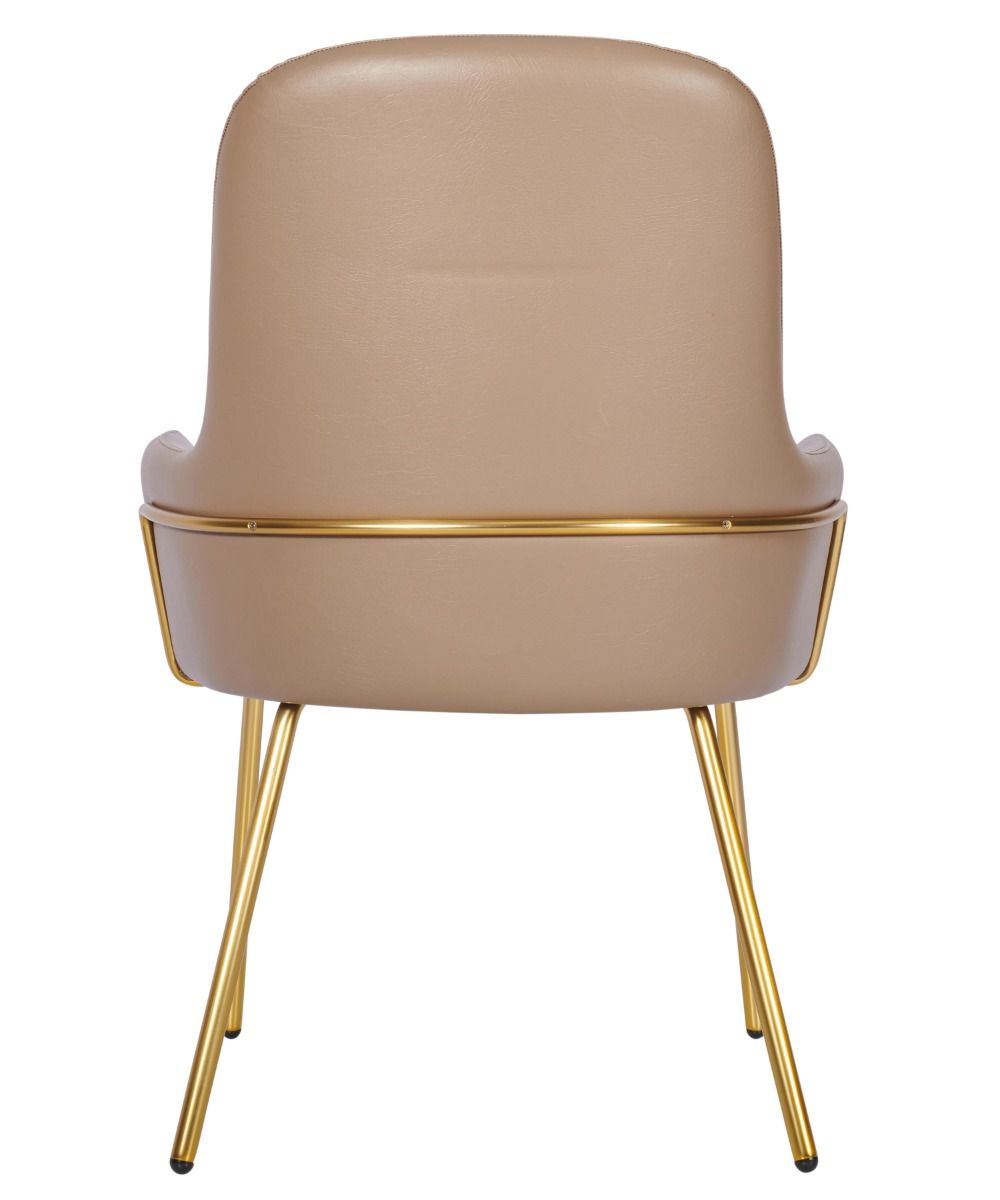 Brass frame chair