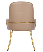 Brass frame chair