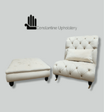 Constantine Chair and Footstool Set - Constantine Upholstery