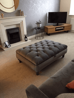 Dewsbury Large Storage Footstool - Constantine Upholstery