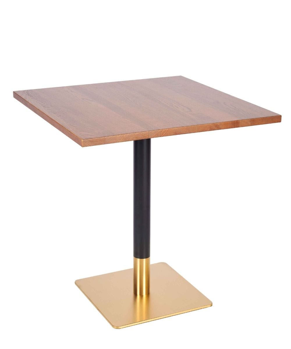 gold restaurant table