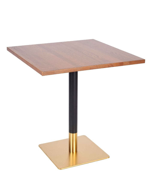 Square gold Table Base