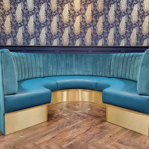 Round Booth seating - Constantine Upholstery