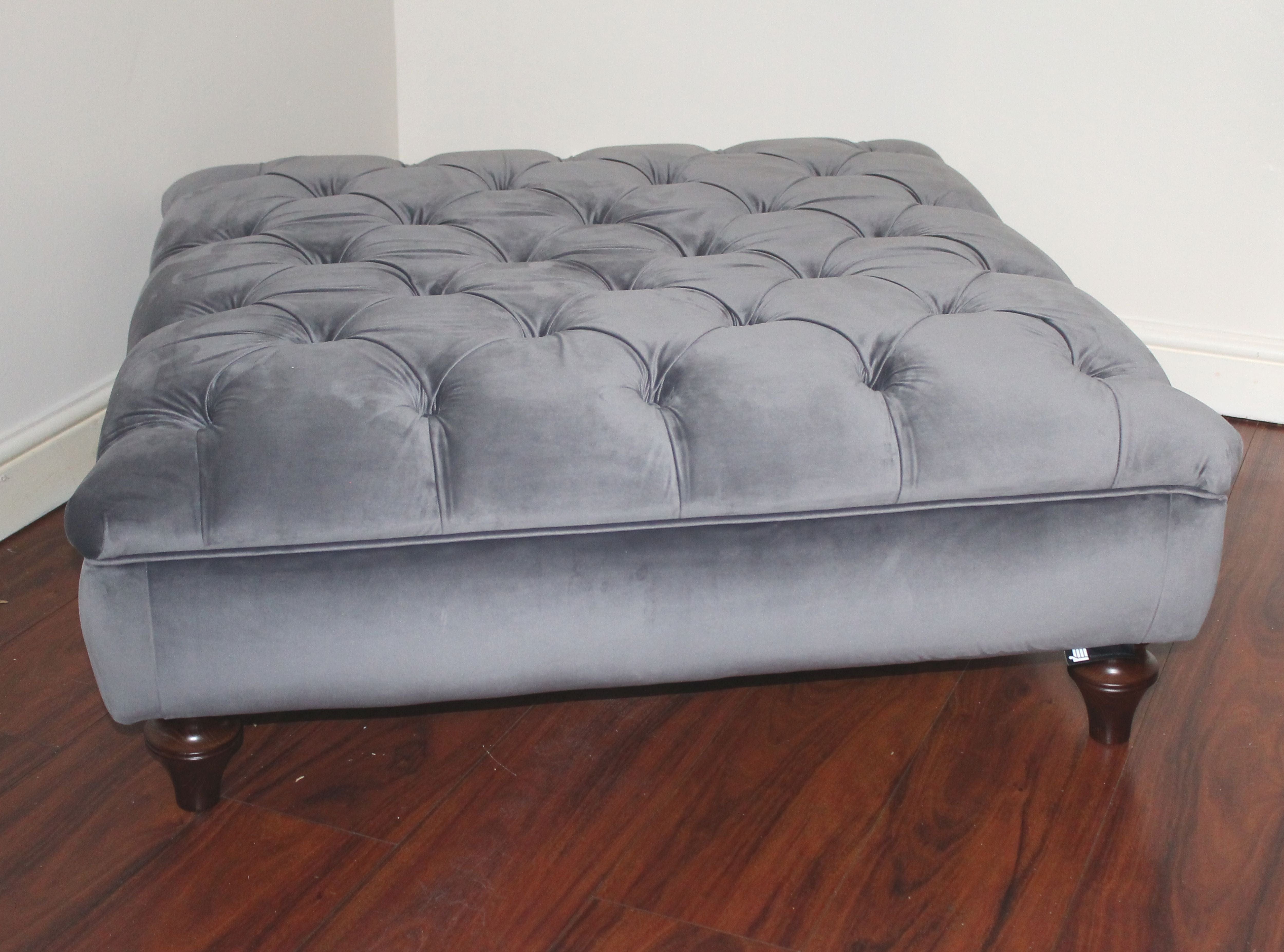 Squeare Chesterfield Footstool - Constantine Upholstery