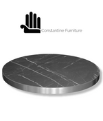 Black Marble Laminate Table Top - Constantine Upholstery