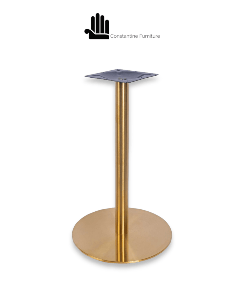 Gold Table Base Small
