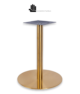 Gold table base