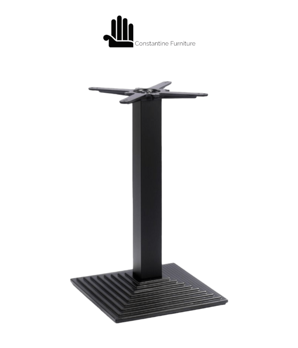 Step Square Table Base