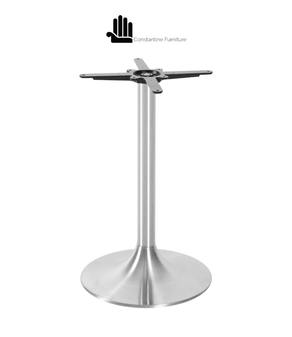 Trumpet Steel Small Table Base